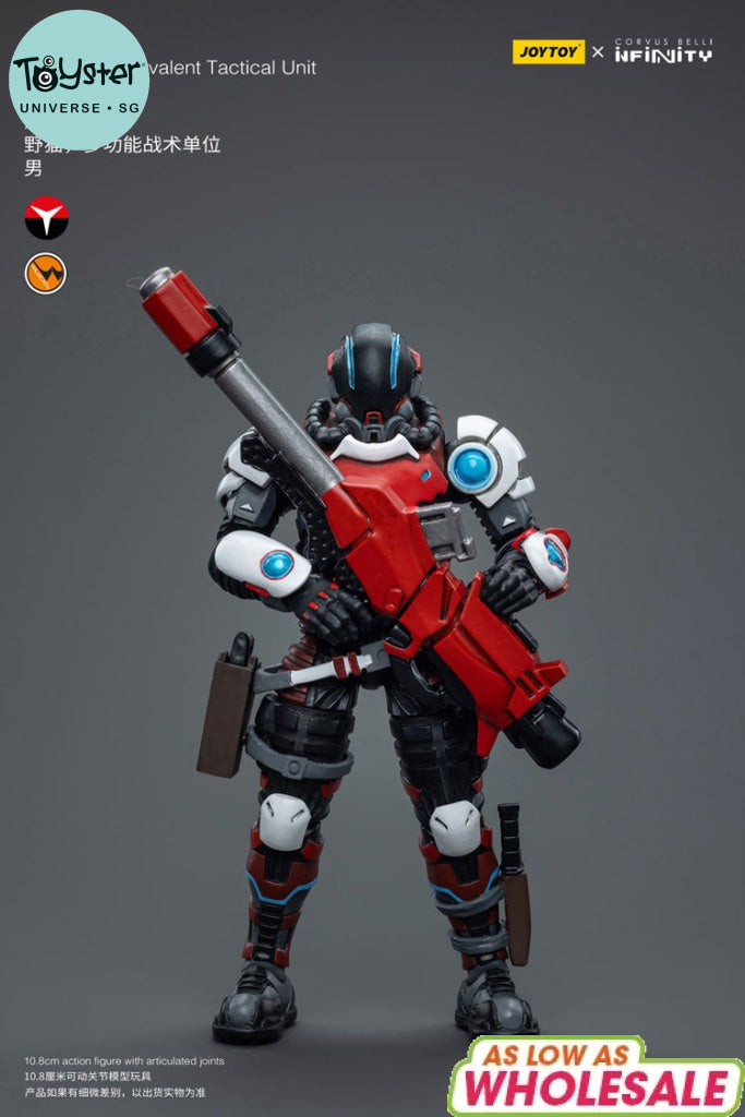Joytoy Corvus Belli Infinity Nomads Wildcats Polyvalent Tactical Unit #1Man