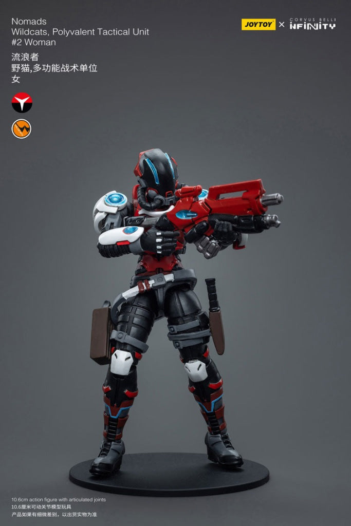 Joytoy Corvus Belli Infinity Nomads Wildcats Polyvalent Tactical Unit #2 Woman