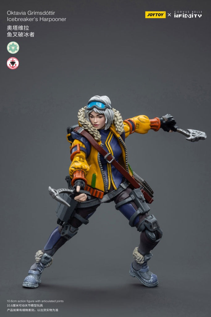 Joytoy Corvus Belli Infinity Oktavia Grimsdottir Lcebreaker’s Harpooner