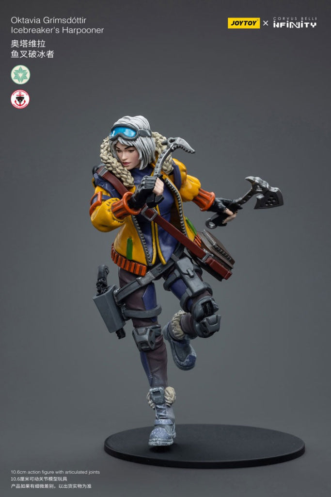 Joytoy Corvus Belli Infinity Oktavia Grimsdottir Lcebreaker’s Harpooner