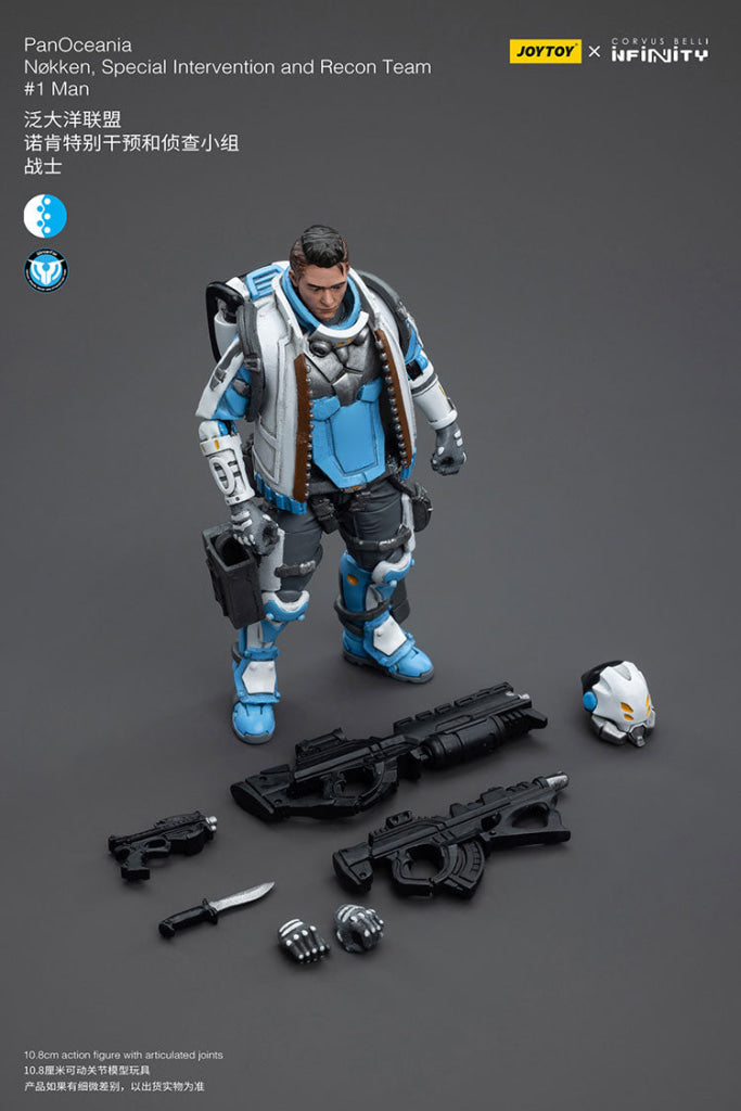 Joytoy Corvus Belli Infinity Panoceania Nokken - Special Intervention And Recon Team #1Man