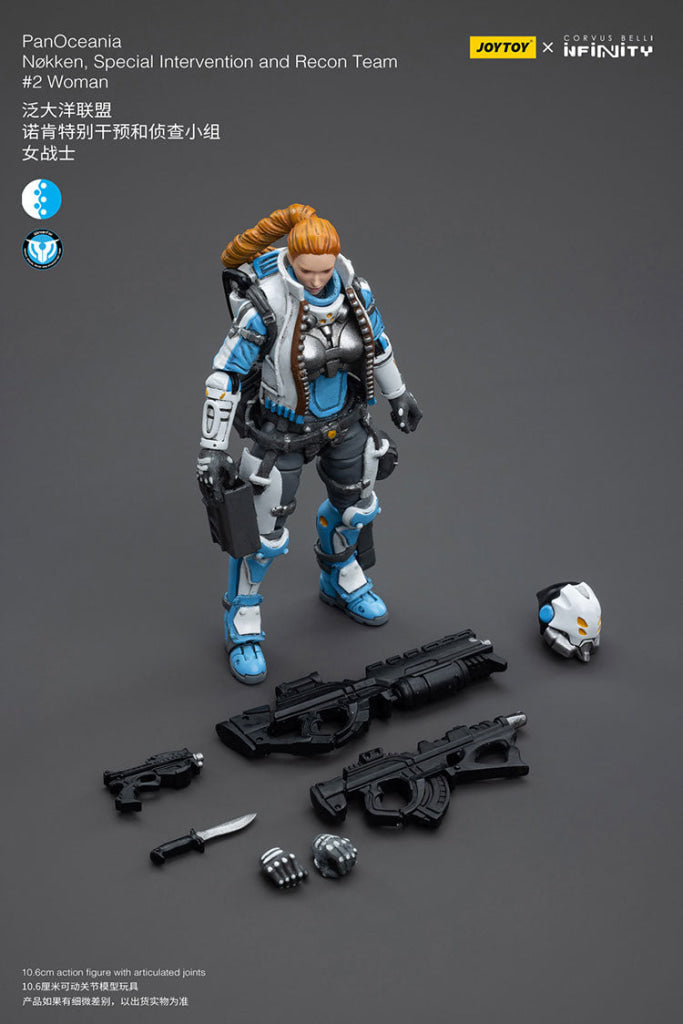 Joytoy Corvus Belli Infinity Panoceania Nokken - Special Intervention And Recon Team #2Woman