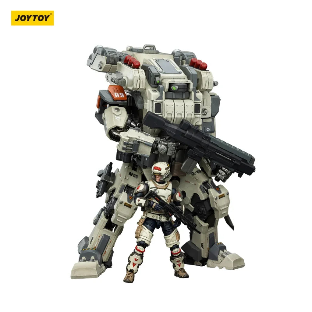 JOYTOY Dark Source 1/25 Action Figures APOC Series Bedrock Albus Standard Combat Type Mech - Standard Combat