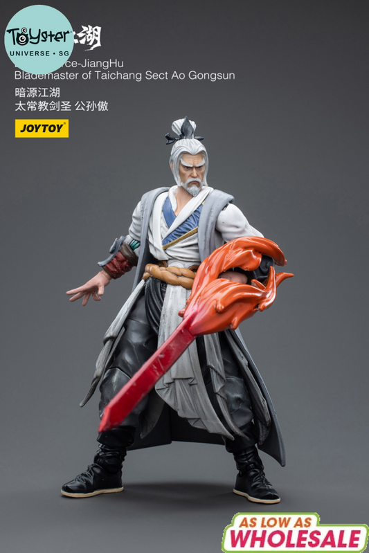 Joytoy Dark Source Jianghu Blademaster Of Taichang Sect Ao Gongsun
