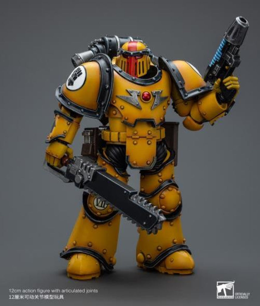 Joytoy Imperial Fists Legion Mkiii Despoiler Squad Sergeant With Plasma Pistol Jt9084 Warhammer 40K