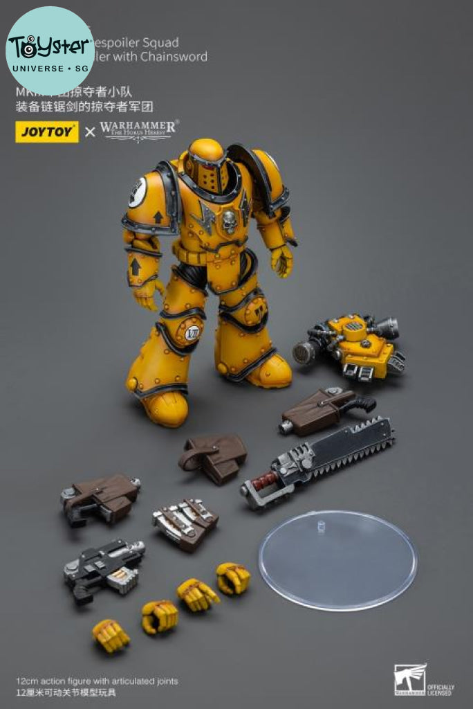 Joytoy Imperial Fists Legion Mkiii Despoiler Squad With Chainsword Jt9091 Warhammer 40K