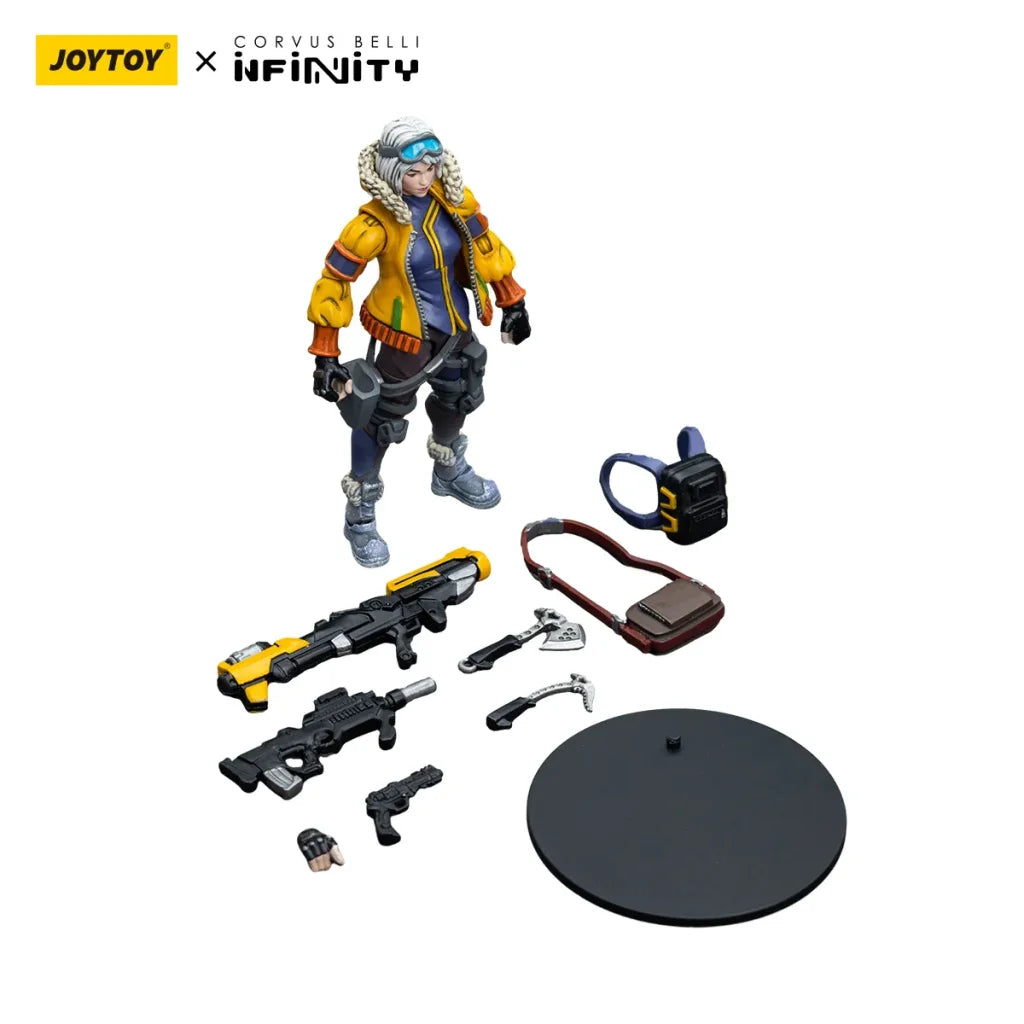 JOYTOY Infinity 1/18 Action Figures Monstruckers Oktavia Grimsdottir lcebreaker’s Harpooner