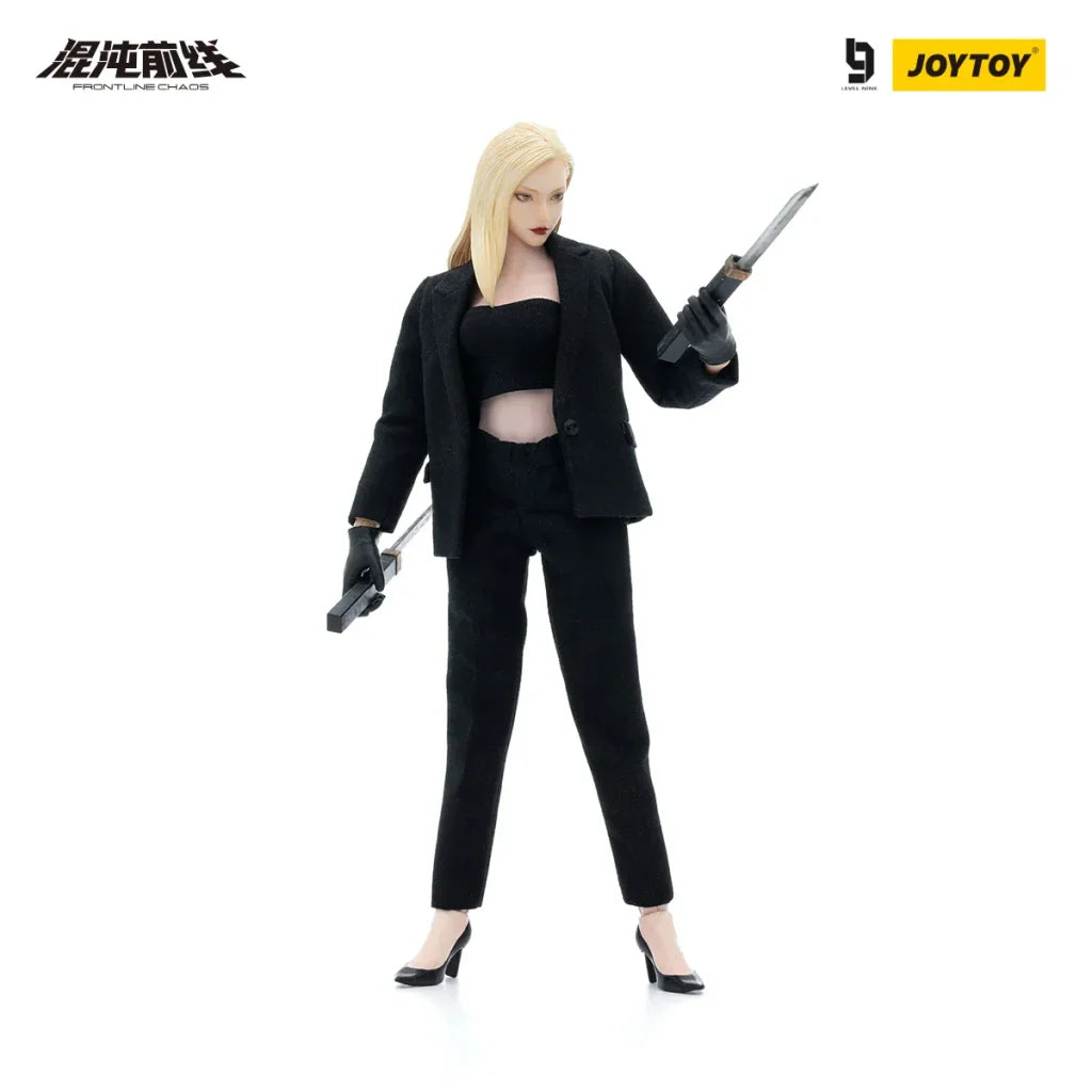 JOYTOY LEVEL NINE 1/12 16.5cm Action Figure Anime with Articulated Joints FRONTLINE CHAOS VERMOUTH