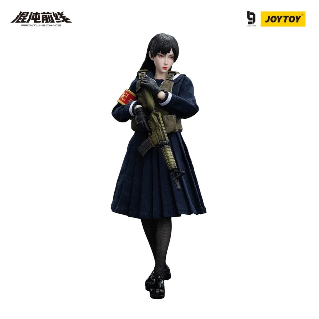 JOYTOY LEVEL NINE 1/12 Action Figures Anime 16.5cm FRONTLINE CHAOS AMY DORA XENA