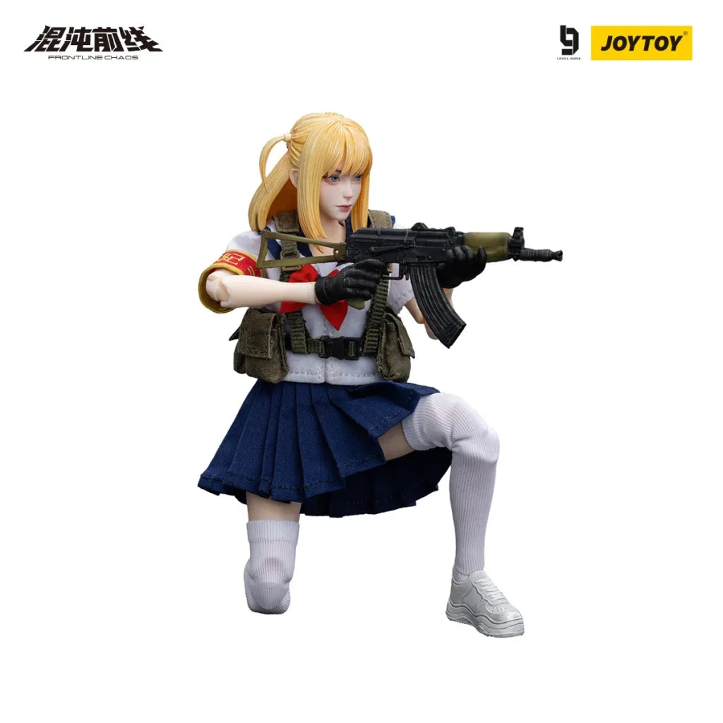 JOYTOY LEVEL NINE 1/12 Action Figures Anime 16.5cm FRONTLINE CHAOS AMY DORA XENA
