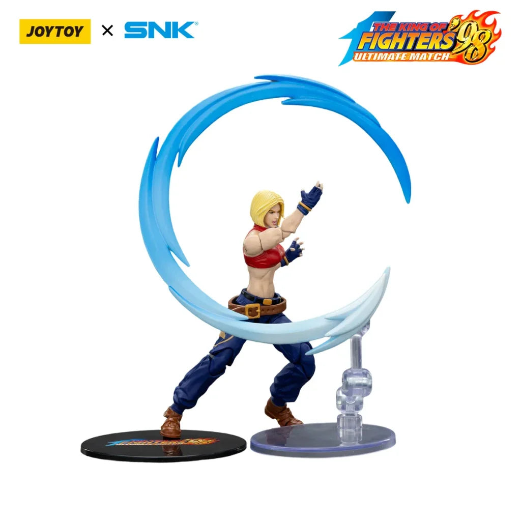 JOYTOY SNK 1/18 Action Figures KOF 98UM Hero Team Kyo Kusanagi Goro Daimon Benimaru Nikaido