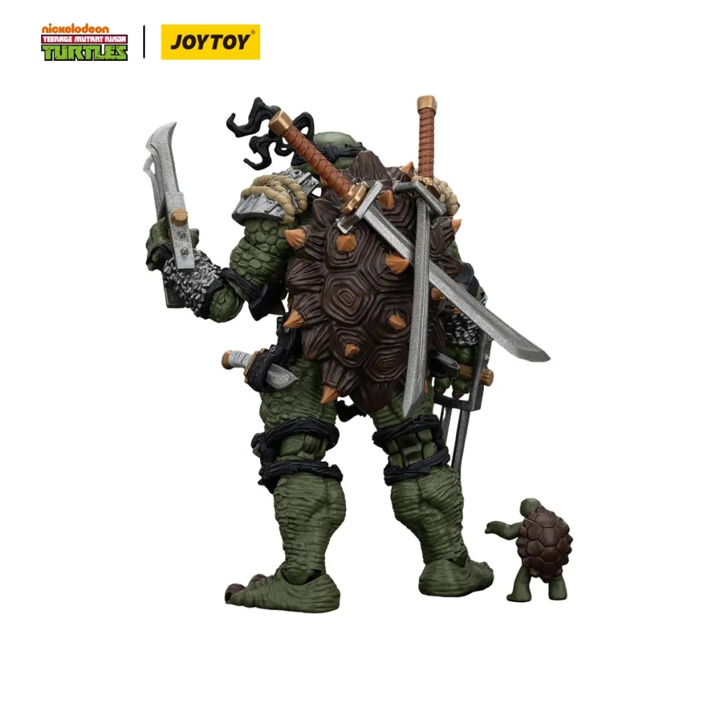 JOYTOY TMNT 1/18 Action Figures Anime 10.6cm TMNT-Krang TMNT-Slash TMNT-Tokka