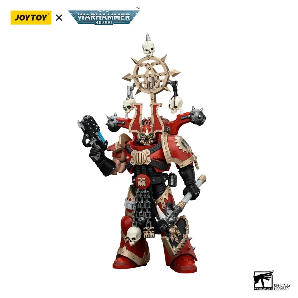 JOYTOY Warhammer 40k 1/18 Action Figures Anime 12.6cm World Eaters Khorne Berzerker - 9 / 12.6cm