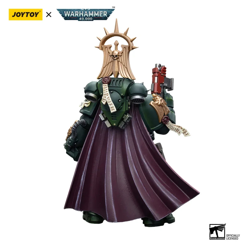 JOYTOY Warhammer 40k 1/18 Action Figures Anime 12cm Dark Angels Master Lazarus - Master Lazarus / 12cm