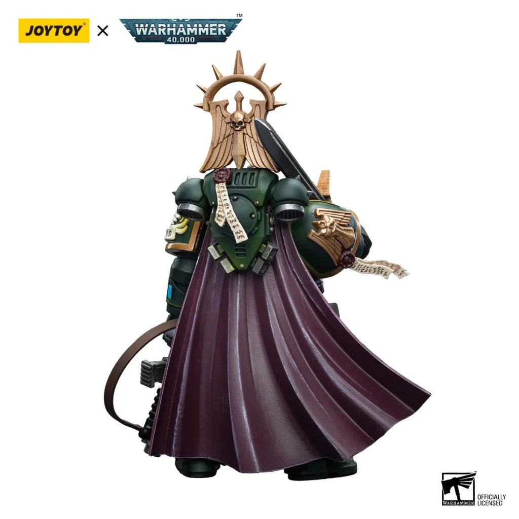 JOYTOY Warhammer 40k 1/18 Action Figures Anime 12cm Dark Angels Master Lazarus - Master Lazarus / 12cm