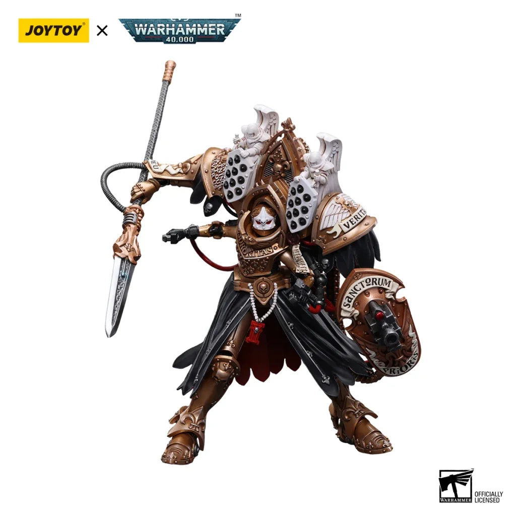 JOYTOY Warhammer 40k 1/18 Action Figures Anime Adepta Sororitas Abbess Sanctorum Morvenn Vahl - Morvenn / 22CM