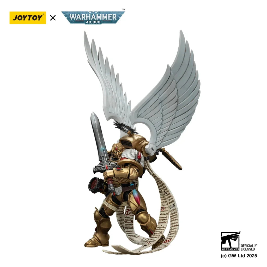 JOYTOY Warhammer 40k 1/18 Action Figures Blood Angels The Sanguinor with Encarmine Broadsword - Broadsword / 12.5cm