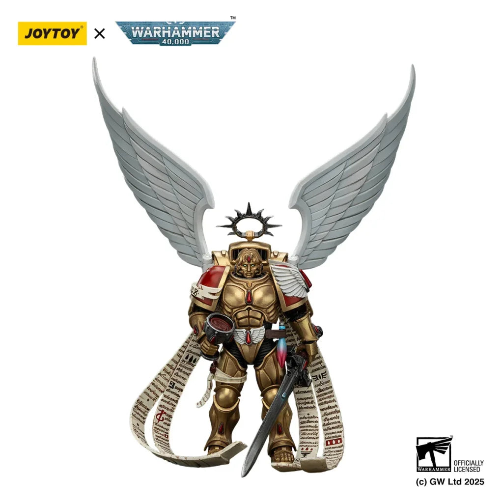 JOYTOY Warhammer 40k 1/18 Action Figures Blood Angels The Sanguinor with Encarmine Broadsword - Broadsword / 12.5cm