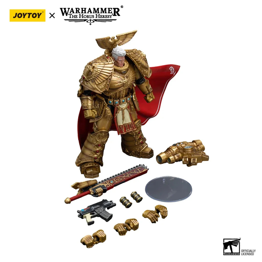 JOYTOY Warhammer 40k 1/18 Action Figures Imperial Fists Rogal Dorn Primarch of the Vllth Legion - Rogal Dorn / 18cm