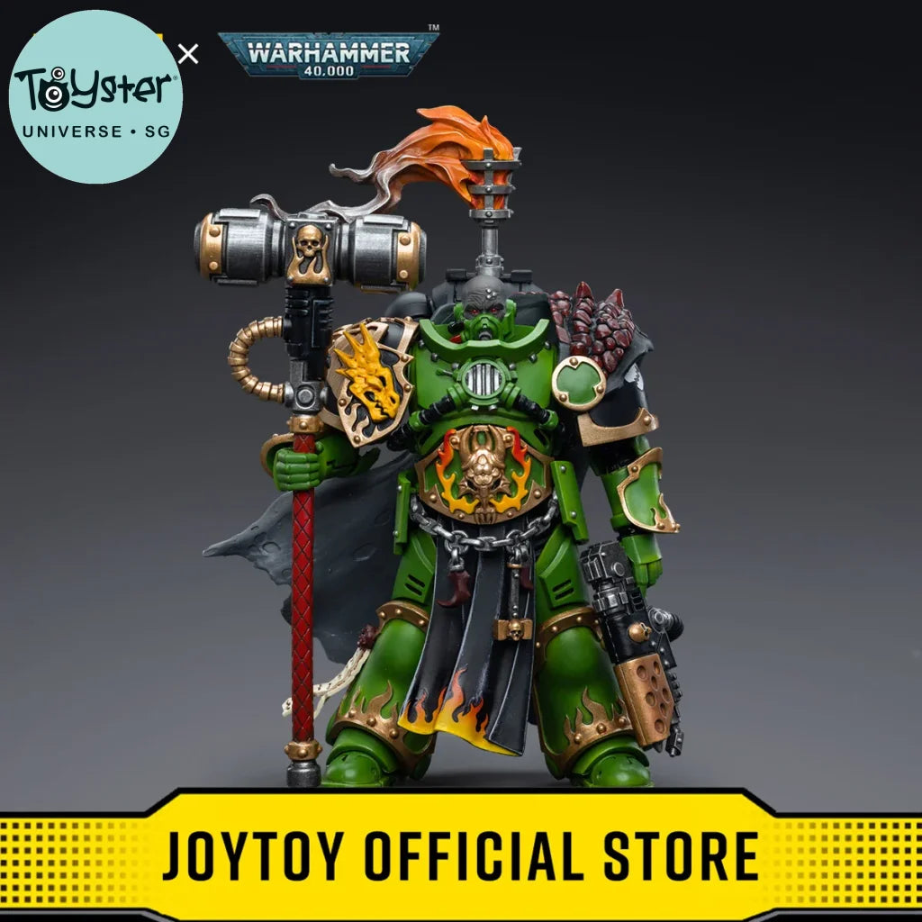 JOYTOY Warhammer 40k 1/18 Action Figures Salamanders Captain Adrax Agatone - Salamanders / 12cm
