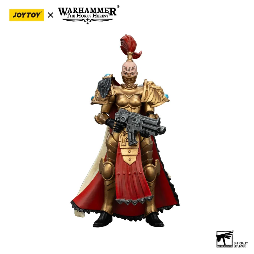 JOYTOY Warhammer 40k 1/18 Action Figures Sisters of Silence Knight-Commander Jenetia Krole White Falcons Vigilator