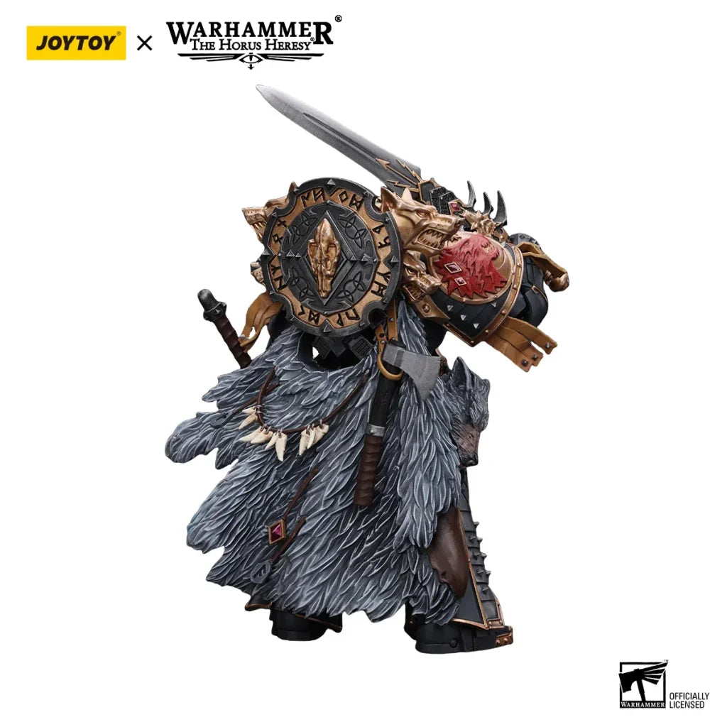 JOYTOY Warhammer 40k 1/18 Action Figures Space Wolves Leman Russ Primarch of the VIth Legion - Leman Russ / 18cm