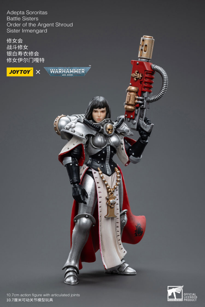 Joytoy Warhammer 40K Adepta Sororitas Battle Sisters Order Of The Argent Shroud Sister Irmengard