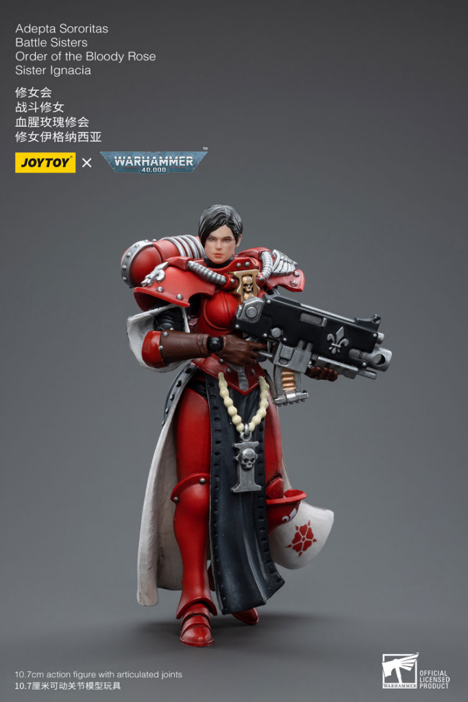 Joytoy Warhammer 40K Adepta Sororitas Battle Sisters Order Of The Bloody Rose Sister Ignacia