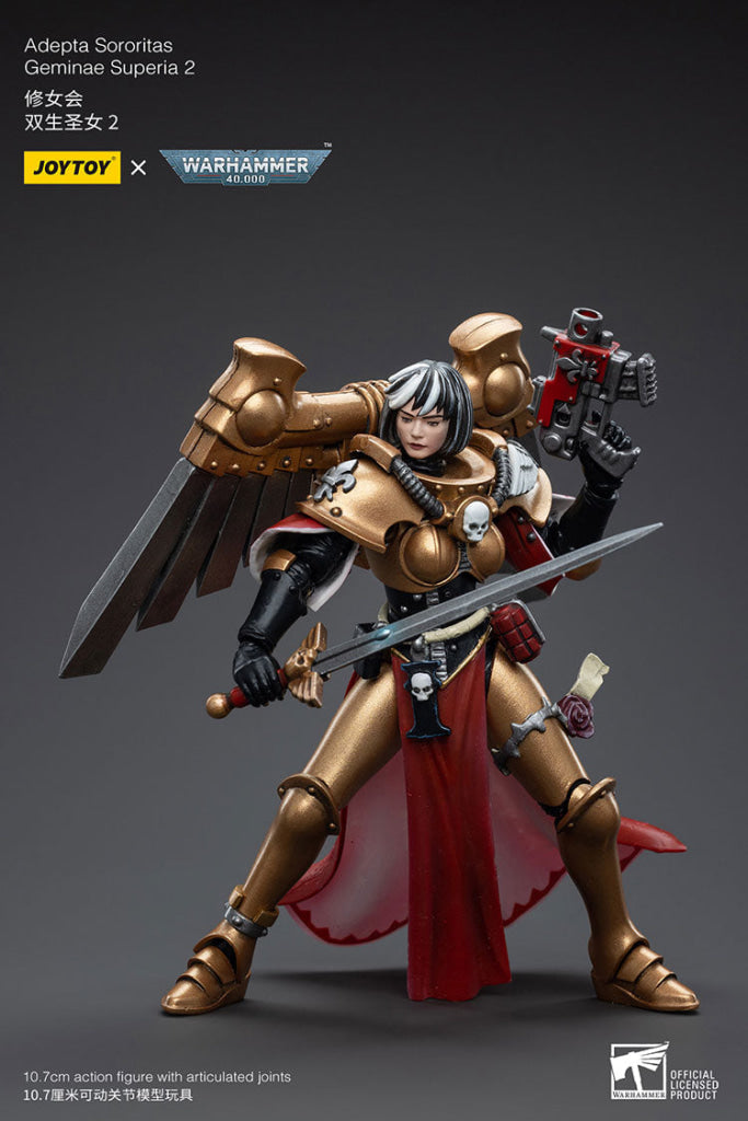 Joytoy Warhammer 40K Adepta Sororitas Geminae Superia 2 Warhammer