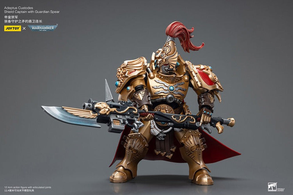 Joytoy Warhammer 40K Adeptus Custodes Shield Captain With Guardian Spear Warhammer