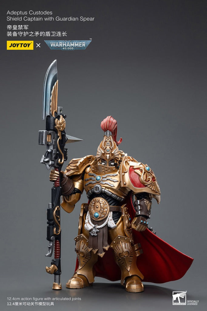 Joytoy Warhammer 40K Adeptus Custodes Shield Captain With Guardian Spear Warhammer