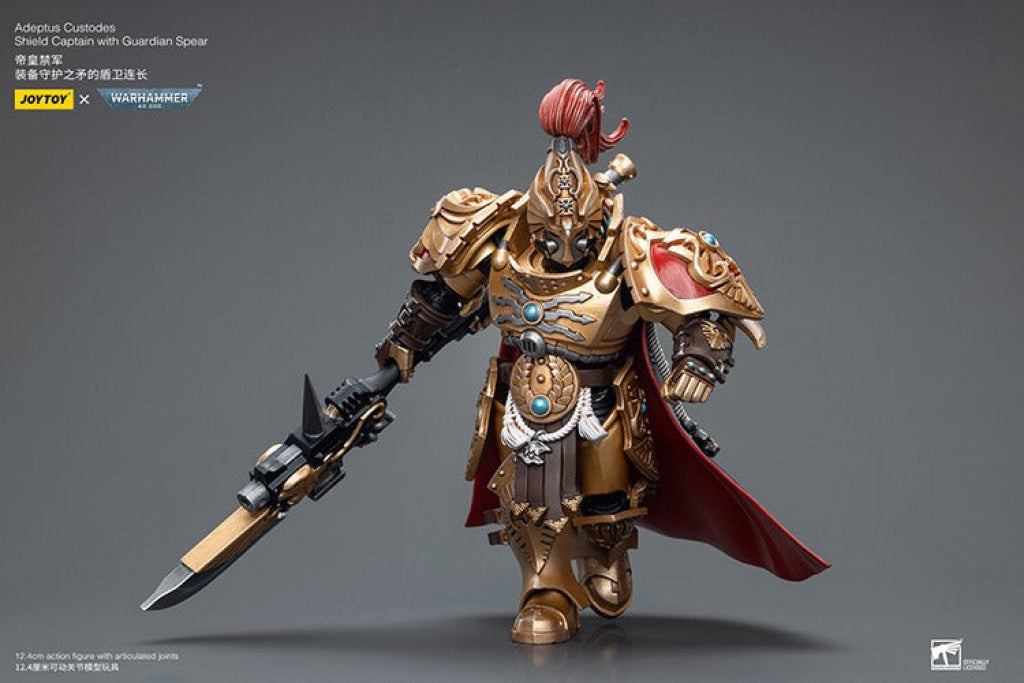Joytoy Warhammer 40K Adeptus Custodes Shield Captain With Guardian Spear Warhammer