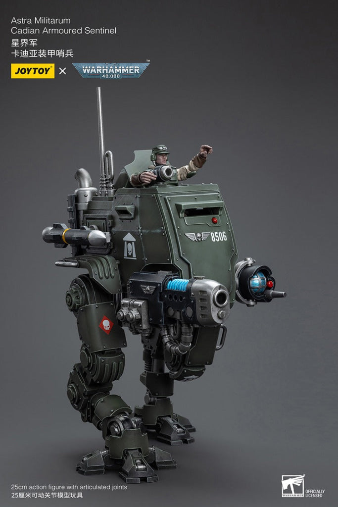 Joytoy Warhammer 40K Astra Militarum Cadian Armoured Sentinel Jt8940 Warhammer