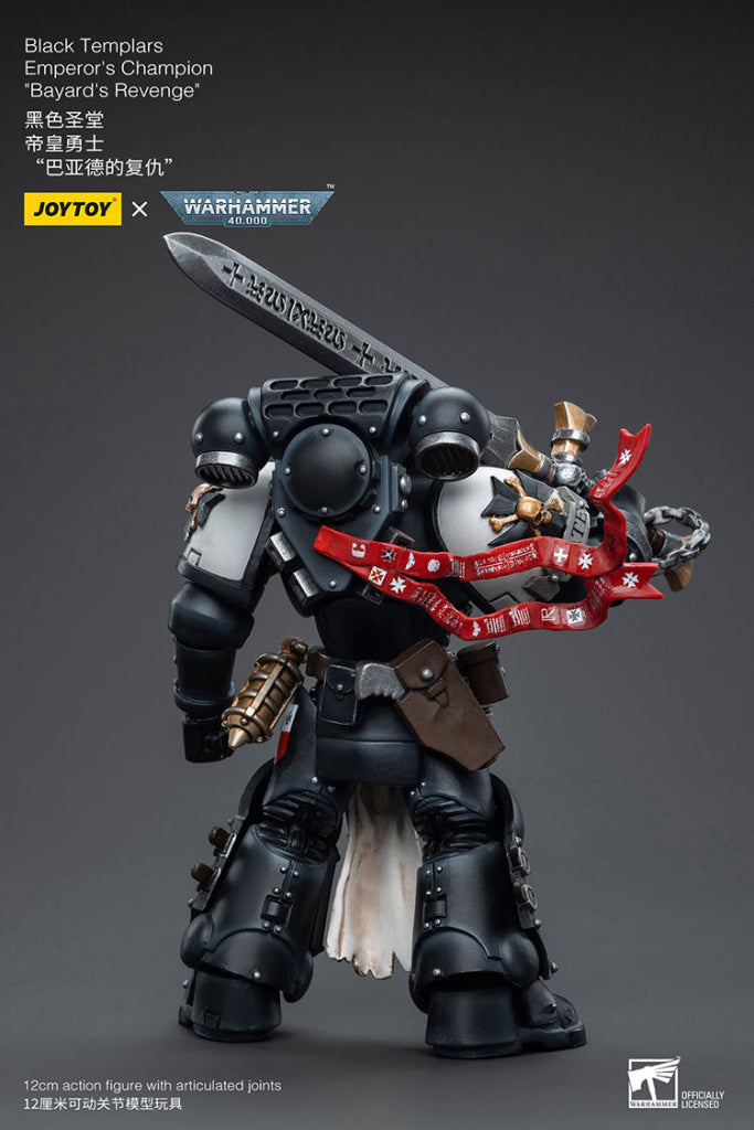 Joytoy Warhammer 40K Black Templars Emperor’s Champion Bayard’s Revenge Warhammer