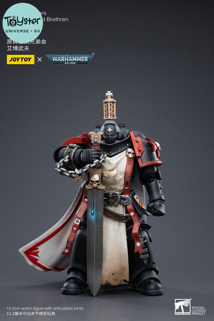 Joytoy Warhammer 40K Black Templars Primaris Sword Brethren Eberwulf Jt6502 Warhammer
