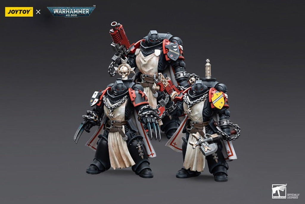 Joytoy Warhammer 40K Black Templars Primaris Sword Brethren Harmund Jt3846 Warhammer