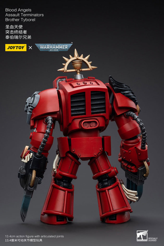 Joytoy Warhammer 40K Blood Angels Assault Terminators Brother Tyborel Warhammer