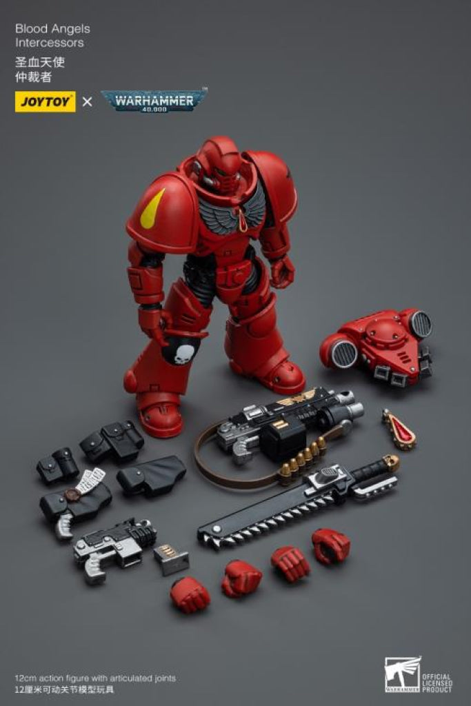 JOYTOY Warhammer 40K Blood Angels Intercessors V2 JT6649 - WARHAMMER 40K