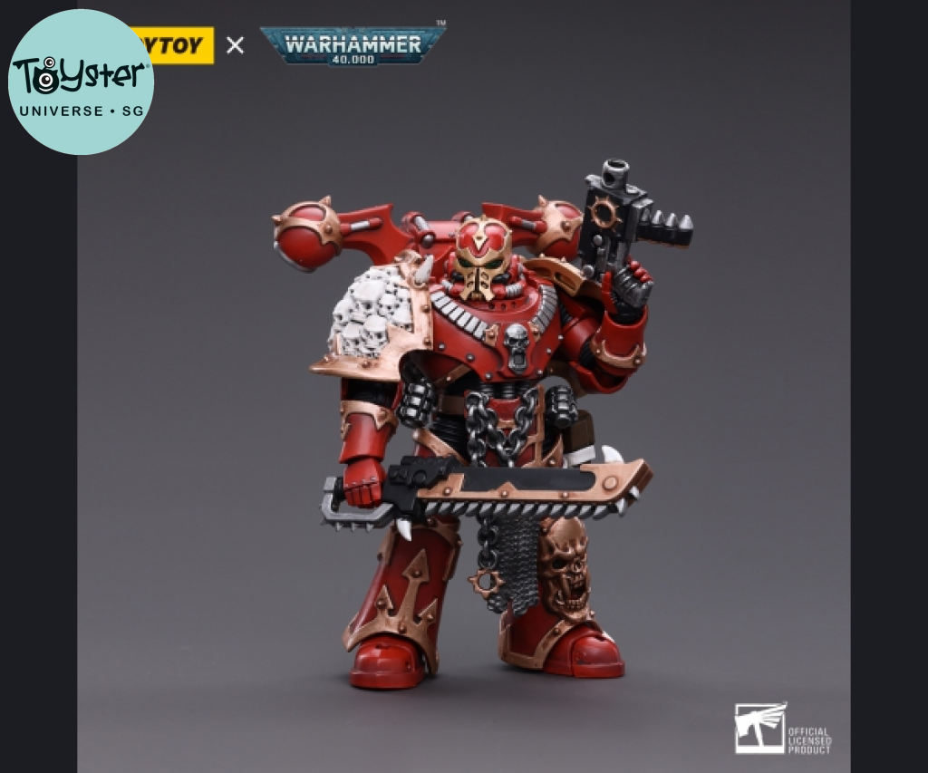 Joytoy Warhammer 40K Chaos Space Marines Crimson Slaughter Brother Maganar Warhammer
