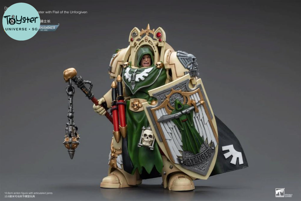 Joytoy Warhammer 40K Dark Angel Deathwing Knight Master With Flail Of The Unforgiven Jt9190