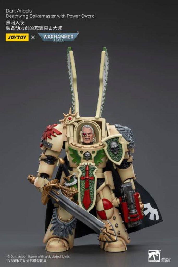 Joytoy Warhammer 40K Dark Angels Deathwing Strikemaster With Power Sword Jt9169 Warhammer