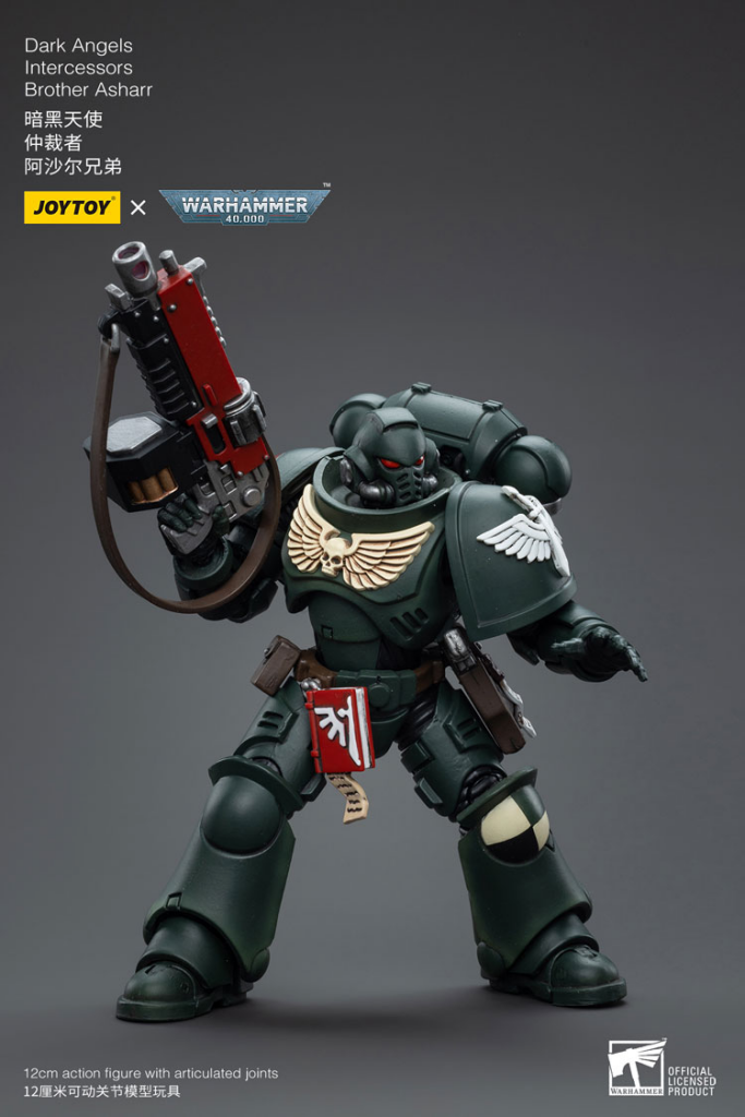 Joytoy Warhammer 40K Dark Angels Intercessors Brother Asharr Warhammer