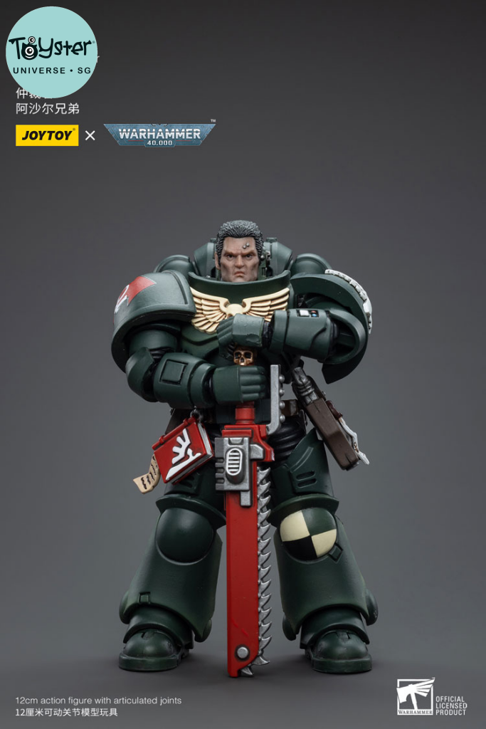 Joytoy Warhammer 40K Dark Angels Intercessors Brother Asharr Warhammer