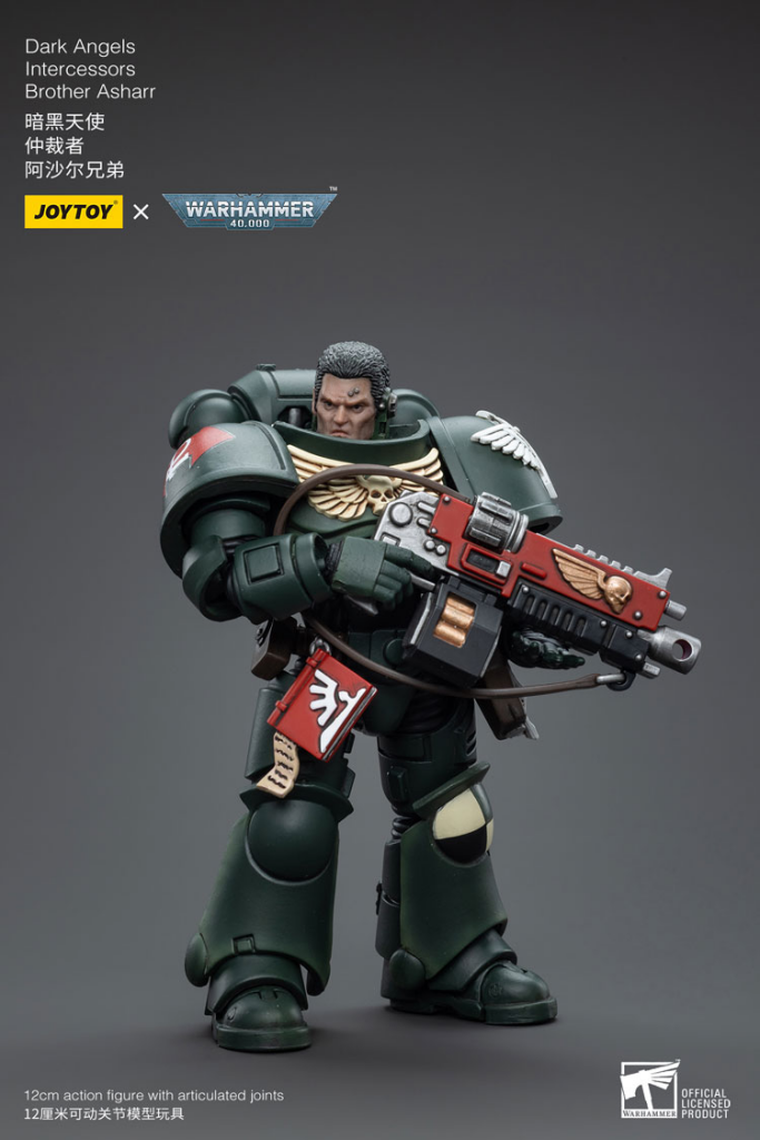 Joytoy Warhammer 40K Dark Angels Intercessors Brother Asharr Warhammer