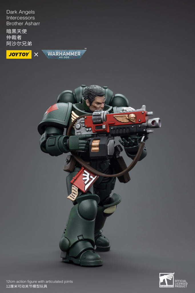 Joytoy Warhammer 40K Dark Angels Intercessors Brother Asharr Warhammer