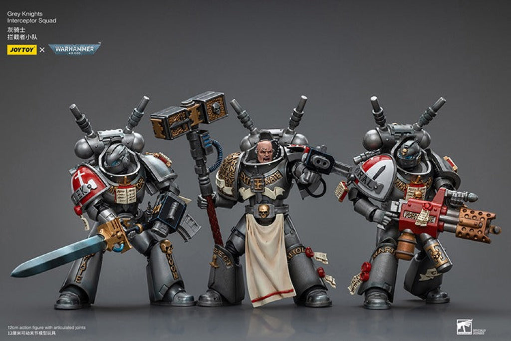 Joytoy Warhammer 40K Grey Knights Interceptor Squad Justicar Jt8964 Warhammer