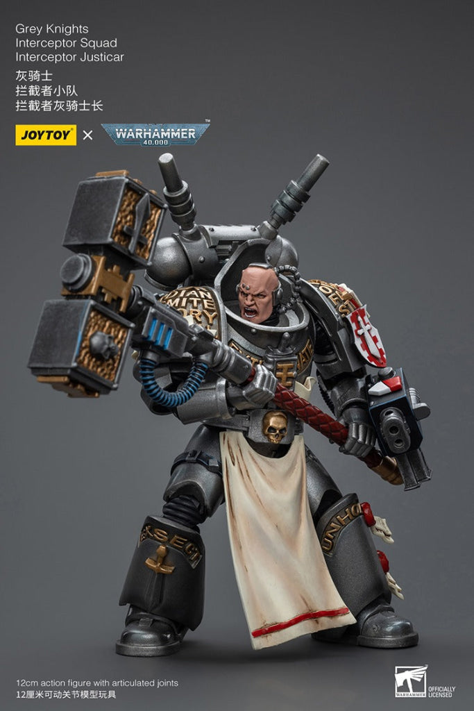 Joytoy Warhammer 40K Grey Knights Interceptor Squad Justicar Jt8964 Warhammer