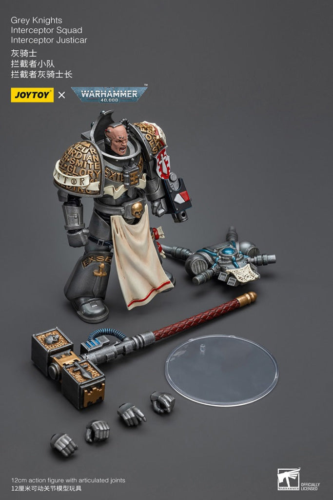 Joytoy Warhammer 40K Grey Knights Interceptor Squad Justicar Jt8964 Warhammer
