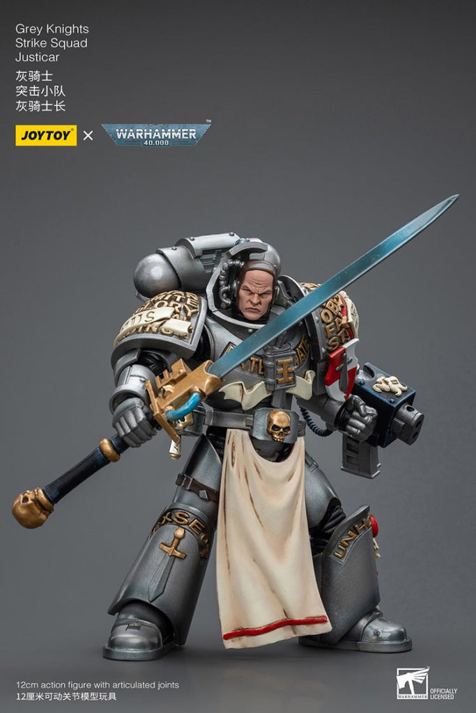 Joytoy Warhammer 40K Grey Knights Strike Squad Justicar Jt8995 Warhammer