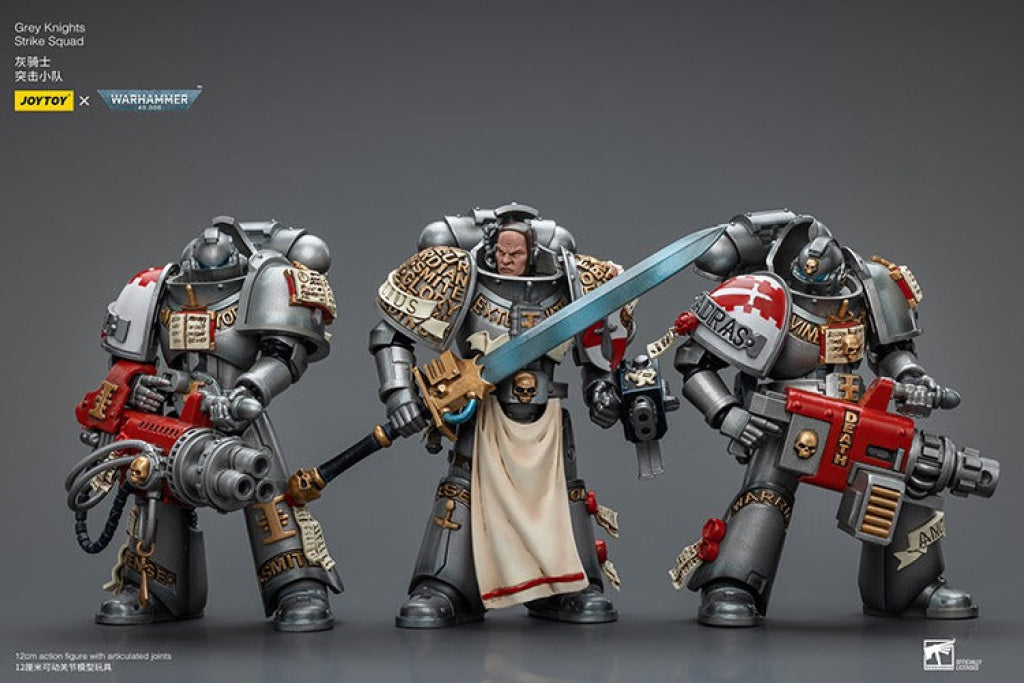 Joytoy Warhammer 40K Grey Knights Strike Squad Knight With Psilencer Jt9008 Warhammer